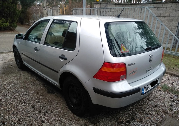 Volkswagen Golf cena 6700 przebieg: 205000, rok produkcji 2003 z Warszawa małe 79